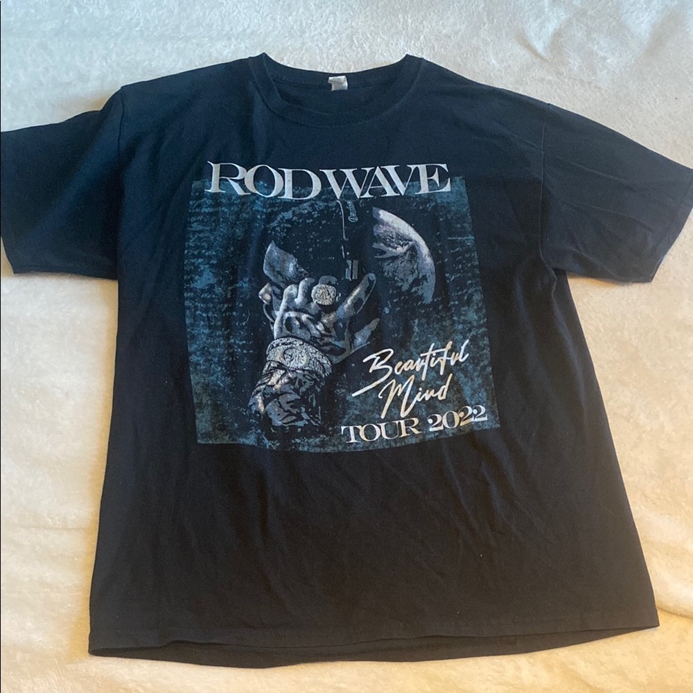 Black Tour T-Shirt ROD WAVE